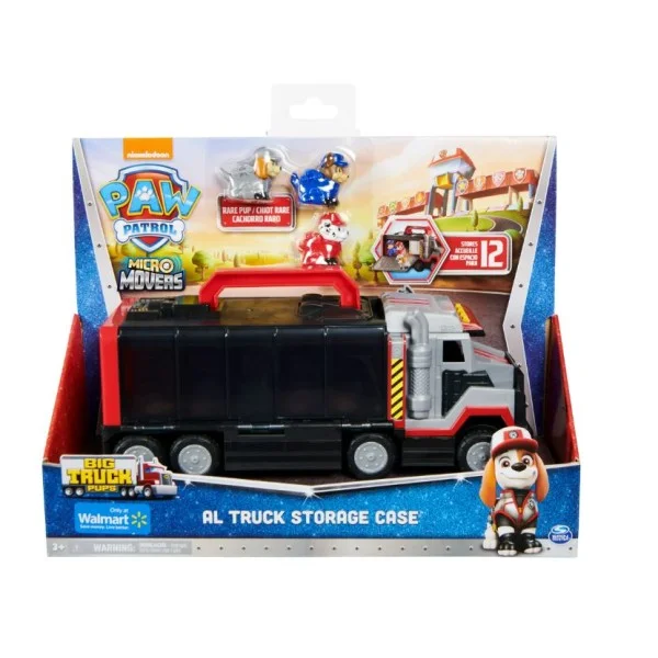 Paw Patrol Big Truck Micro Movers Vehicle Storage Case - 6064848-T